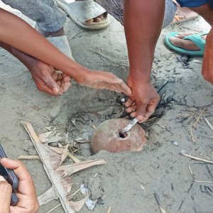 রাজশাহীর পদ্মাপাড়ে মিথেন গ্যাসের সন্ধান পেয়েছে বাপেক্স