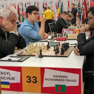 ইউক্রেনের গ্র্যান্ডমাস্টারের সঙ্গে ড্র করলেন ফাহাদ, তবে….