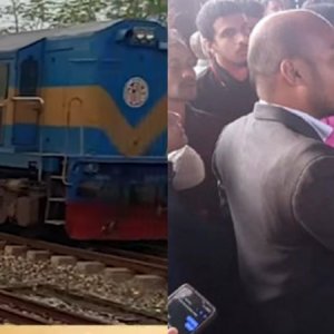 স্টেশন থেকে ছেড়ে যাওয়া ট্রেনটি আবার ফিরলো ‘বড় কর্মকর্তার’ জন্য