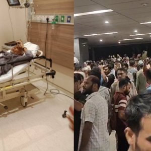 গুলিবিদ্ধ বিএনপির প্রার্থীকে দেখতে হাসপাতালে নেতাকর্মীদের ভিড়