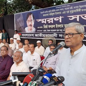 সংসদ নির্বাচনের আগে গণভোট হতে দেওয়া হবে না: মির্জা ফখরুল