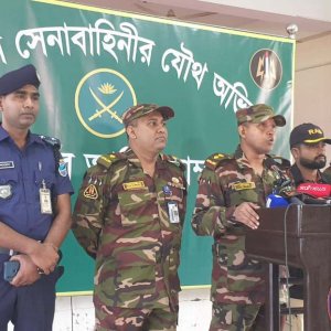 গাজীপুরে যৌথ বাহিনীর অভিযান নিয়ে অপপ্রচারের অভিযোগ সেনাবাহিনীর