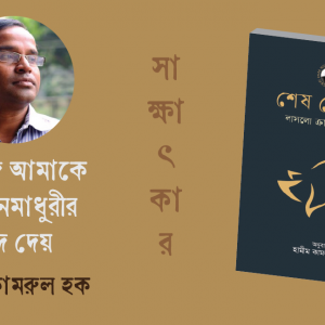 অনুবাদ আমাকে গোপনমাধুরীর স্বাদ দেয় : হামীম কামরুল হক