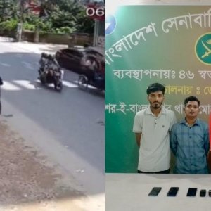 মোহাম্মদপুরে ভাইরাল হওয়া ছিনতাইয়ের মূল হোতা সেনা অভিযানে গ্রেফতার