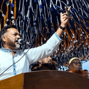 নওগাঁ-২ আসনে আলোচনায় বিএনপির নাজিবুল্লাহ চৌধুরী