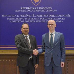 কসোভোর ডেপুটি মিনিস্টারের সঙ্গে বাংলাদেশের নতুন অনাবাসিক রাষ্ট্রদূতের সাক্ষাৎ