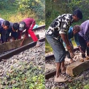 মৌলভীবাজারে রেলপথে স্লিপার ফেলে দুর্ঘটনা ঘটানোর চেষ্টা