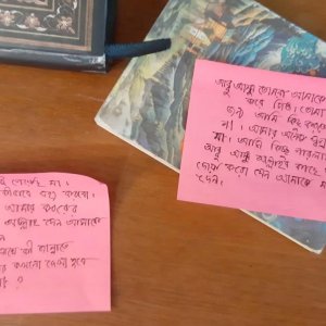 ‘আব্বু-আম্মু মাফ করে দিও, তোমাদের জন্য কিচ্ছু করতে পারলাম না’