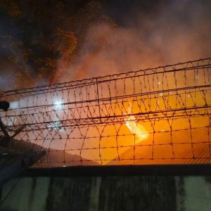 সিলেটে বিটিসিএলের দুটি গুদামে আগুন