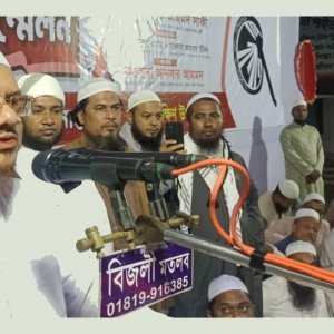 একদিনে গণভোট ও জাতীয় নির্বাচন তামাশার শামিল: চরমোনাই পীর