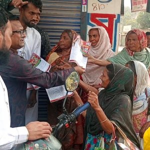 দিনাজপুর-৩ আসনে খালেদা জিয়ার পক্ষে প্রচার প্রচারণা শুরু