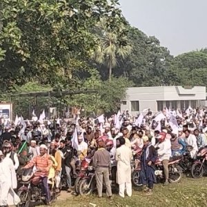 শার্শায় ৬ হাজার মোটরসাইকেল নিয়ে জামায়াতের এমপি প্রার্থীর শোডাউন