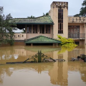 শ্রীলঙ্কায় ঘূর্ণিঝড়ে সৃষ্ট ভূমিধস ও বন্যায় নিহত বেড়ে ১৫৩