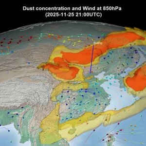 ধুলিঝড়ের পূর্বাভাস দেবে চীনের এআই মডেল