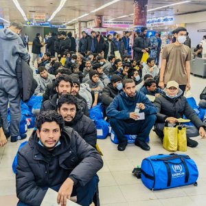 লিবিয়া  থেকে ১৭৩ বাংলাদেশি ফিরেছেন