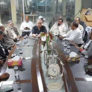 কয়েকটি রাজনৈতিক দলের সঙ্গে জাতীয় পার্টির একাংশের বৈঠক
