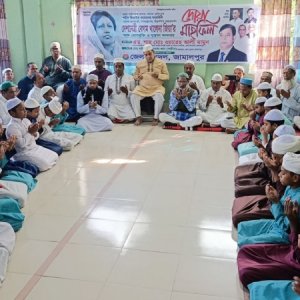 খালেদা জিয়ার রোগমুক্তি কামনায় জামালপুরে মসজিদ-মাদ্রাসায় দোয়া