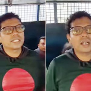 জাতীয় সংগীত গাইতে গাইতে প্রিজনভ্যানে ট্রাইব্যুনাল ছাড়লেন পলকসহ আসামিরা