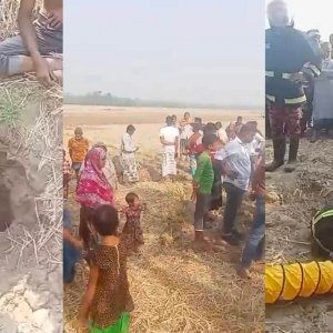 নলকূপের ৩০ ফুট গর্তে দুই বছরের শিশু, ৬ ঘণ্টা ধরে উদ্ধারের চেষ্টা