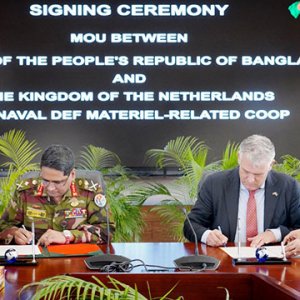 বাংলাদেশ–নেদারল্যান্ডস নৌ-প্রতিরক্ষা সহযোগিতায় সমঝোতা স্মারক সই