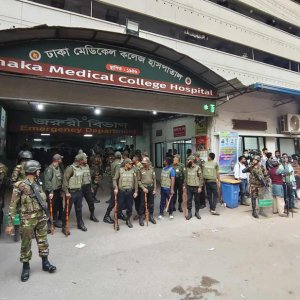 ঢামেকে নিরাপত্তা জোরদার