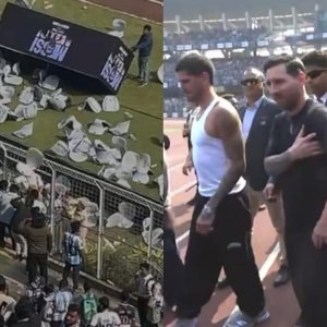 ব্যাপক বিশৃঙ্খলায় মেসির কলকাতা ইভেন্ট পণ্ড
