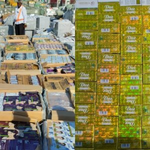 শাহজালালে প্রায় ৩ কোটি টাকার আমদানি নিষিদ্ধ পণ্য জব্দ