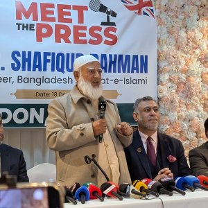 এই সফ‌রে তা‌রেক রহমা‌নের সঙ্গে সাক্ষা‌তের স‌ু‌যোগ নেই: লন্ড‌নে জামায়াতের আমির