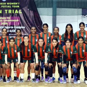 এবার অধিনায়ক হয়ে ফুটসালে বাংলাদেশকে নেতৃত্ব দেবেন সাবিনা