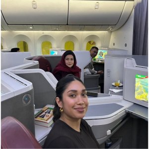 দেশের পথে তারেক রহমানকে বহনকারী বিমান