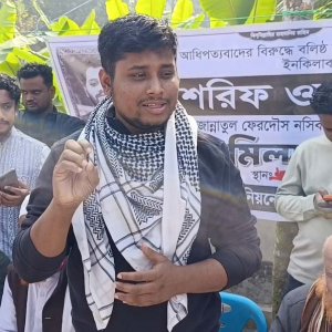 চাঁদাবাজদের ঘুম অলরেডি হারাম হয়ে গেছে: হাসনাত আবদুল্লাহ