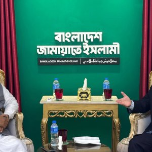 জামায়াত আমিরের সঙ্গে চীনা রাষ্ট্রদূতের সাক্ষাৎ 