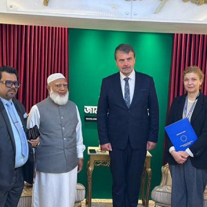 জামায়াত আমিরের সঙ্গে ইইউ নির্বাচন পর্যবেক্ষণ মিশনের সাক্ষাৎ