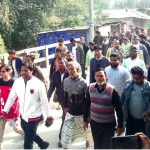 ‘হ‍্যাঁ’ ভোটে তরুণদের মাঝে সাড়া জাগিয়েছেন এনসিপির প্রার্থী মামুন