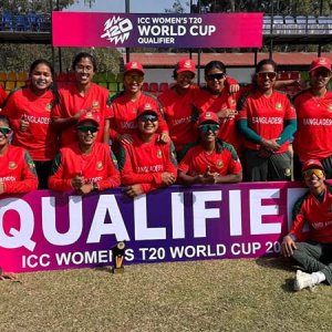 রান পেলেন নিগার, স্কটল্যান্ডকে উড়িয়ে  বাংলাদেশের ছয়ে ছয়