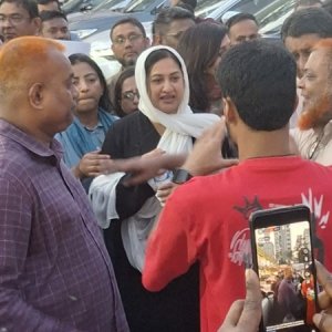 তারেক রহমানের জন্য ভোট চাইলেন শর্মিলা