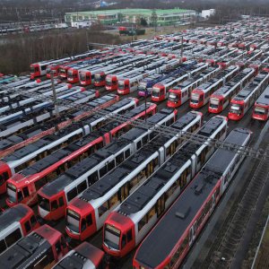 জার্মানিতে পরিবহন শ্রমিকদের ধর্মঘট