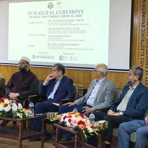 ‘রোবো কার্নিভাল শিক্ষার্থীদের উদ্ভাবনী চিন্তার বিকাশে ভূমিকা রাখবে’