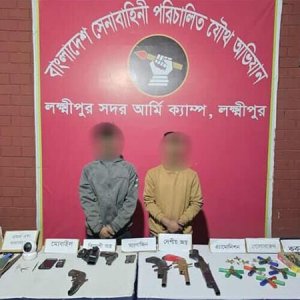 যৌথ বাহিনীর অভিযানে এক সপ্তাহে গ্রেফতার ৩৬৮ 