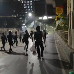 শাহবাগে পুলিশ-ইনকিলাব মঞ্চ ফের সংঘর্ষ, আহত অর্ধশত