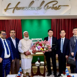 জামায়াত আমিরের সঙ্গে চীন ও জাপানের পর্যবেক্ষক দলের সাক্ষাৎ