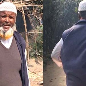 টাকা বিতরণের সময় জামায়াত নেতাকে ধাওয়া দিলেন স্থানীয়রা