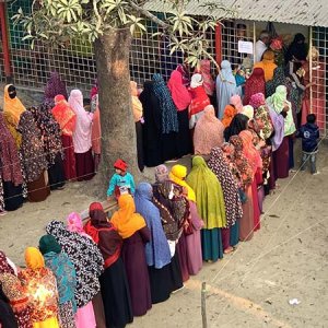 দুপুর ১২টা পর্যন্ত রাজশাহী বিভাগে ভোট পড়েছে ৩৪ শতাংশ