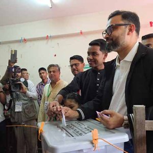 স্বৈরাচারমুক্ত বাংলাদেশে মানুষ স্বতঃস্ফূর্তভাবে ভোট দিচ্ছে: আমিনুল হক