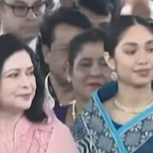 শপথ অনুষ্ঠানে ডা. জুবাইদা ও জাইমা