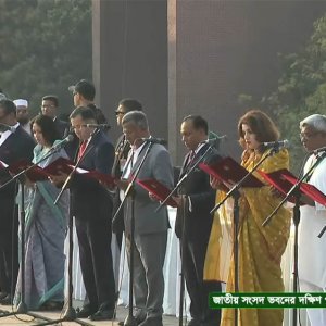 শপথ গ্রহণ করলেন ২৫ মন্ত্রী ও ২৪ প্রতিমন্ত্রী  