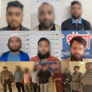 দুই নারীসহ ‘হানিট্র্যাপ’ চক্রের ১২ সদস্য গ্রেফতার 