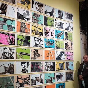 প্রথম আলোর ভস্মীভূত ভবনে শিল্পের আলো