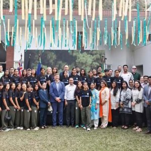 আফঈদা-ঋতুপর্ণাদের সংবর্ধনা দিলো অস্ট্রেলিয়ান হাইকমিশন