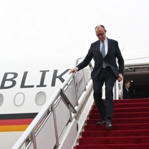 চীনে পৌঁছেছেন জার্মান চ্যান্সেলর